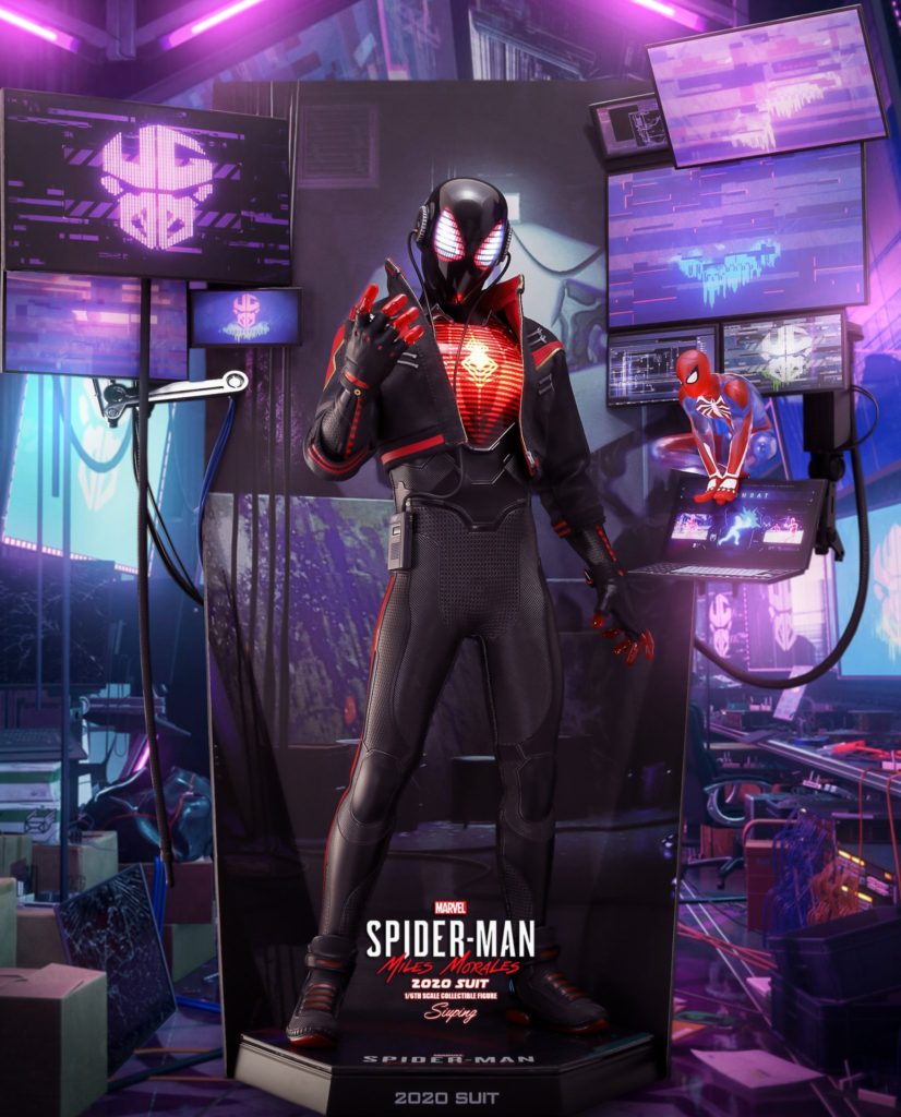 Hot Toys อวดโฉมฟิกเกอร์ Marvel's Spider-Man: Miles Morales [2020 Suit] สเกล 1/6