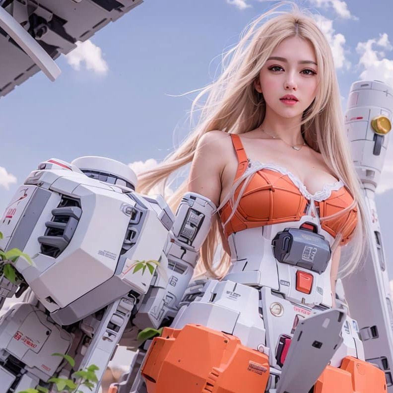 Gundam เวอร์ชั่นสาวสวยในชุดท้าลมร้อน 3 Gundam เวอร์ชั่นสาวสวยในชุดท้าลมร้อน