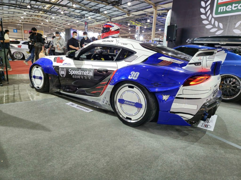งามจัด! แรงบันดาลใจจากอนิเมะสู่ Supra A90 4 งามจัด! แรงบันดาลใจจากอนิเมะสู่ Supra A90