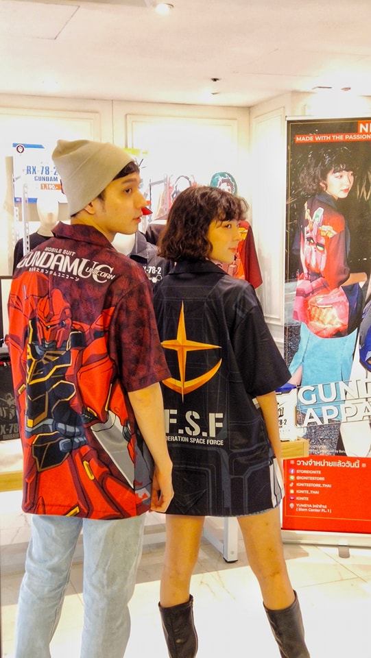 IGNITE เปิดตัวเสื้อคอลเลคชั่นใหม่เอาใจแฟนกันดั้ม