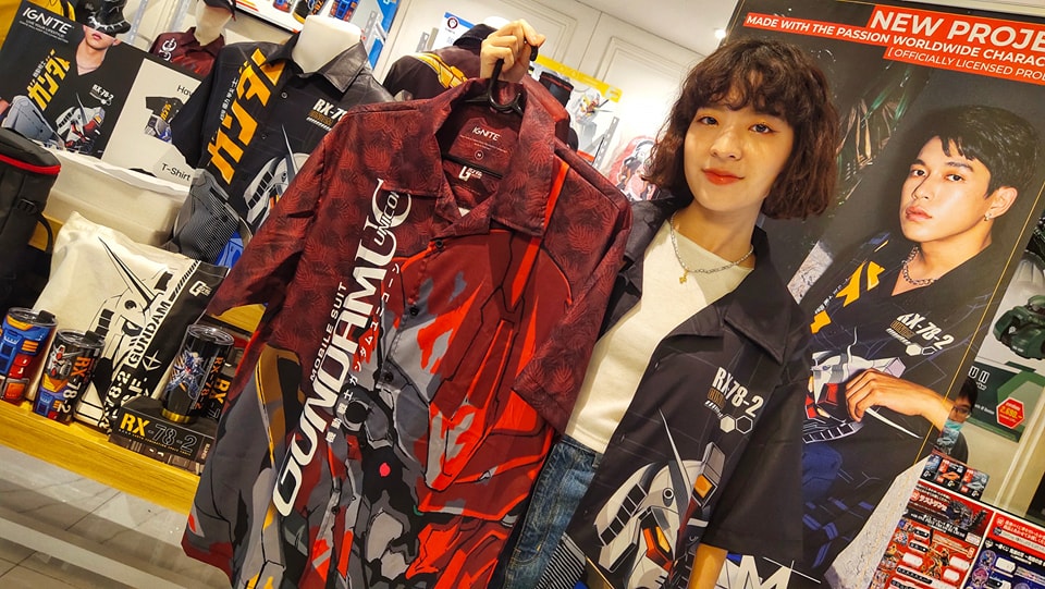 IGNITE เปิดตัวเสื้อคอลเลคชั่นใหม่เอาใจแฟนกันดั้ม