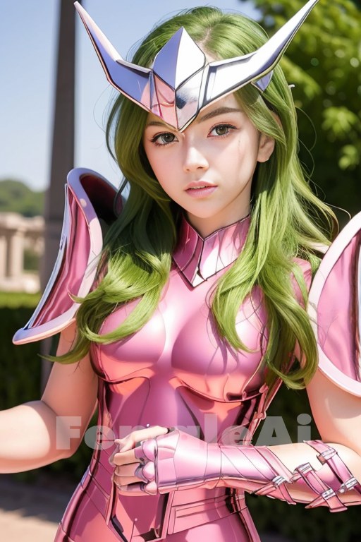 แฟนอาร์ต Andromeda จาก Saint Seiya เวอร์ชั่นสาวสวย 7 แฟนอาร์ต Andromeda จาก Saint Seiya เวอร์ชั่นสาวสวย