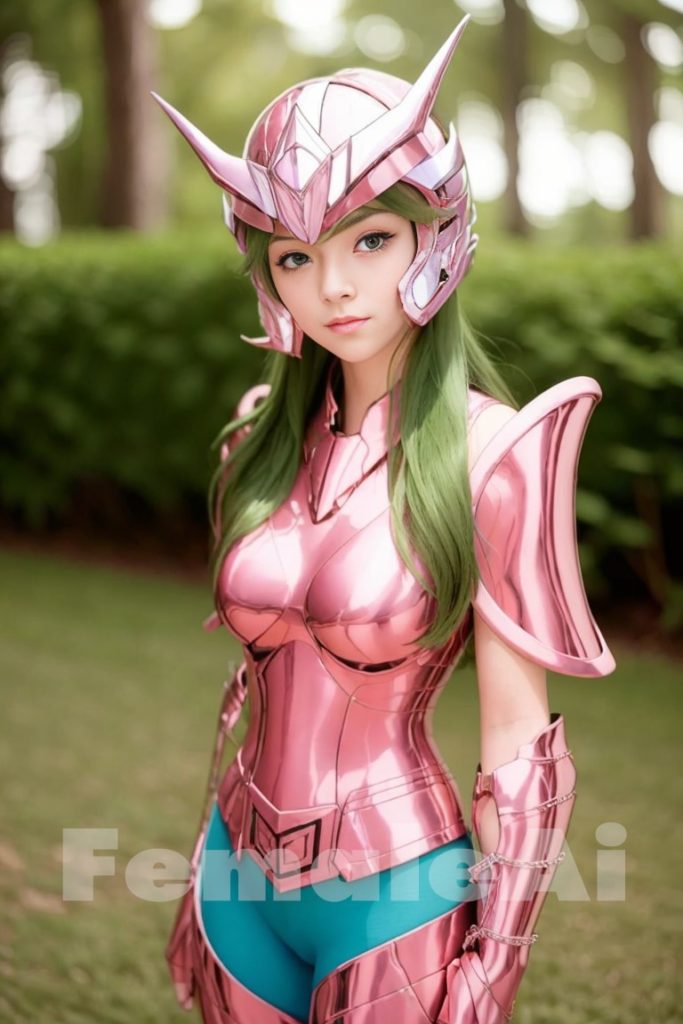 แฟนอาร์ต Andromeda จาก Saint Seiya เวอร์ชั่นสาวสวย 2 แฟนอาร์ต Andromeda จาก Saint Seiya เวอร์ชั่นสาวสวย