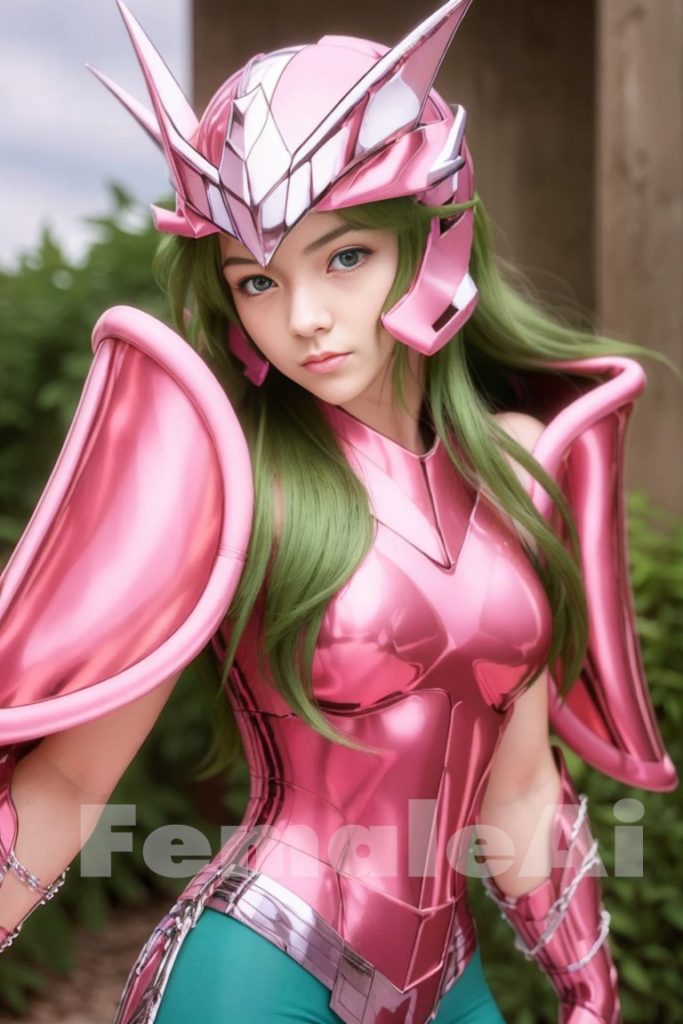แฟนอาร์ต Andromeda จาก Saint Seiya เวอร์ชั่นสาวสวย 9 แฟนอาร์ต Andromeda จาก Saint Seiya เวอร์ชั่นสาวสวย
