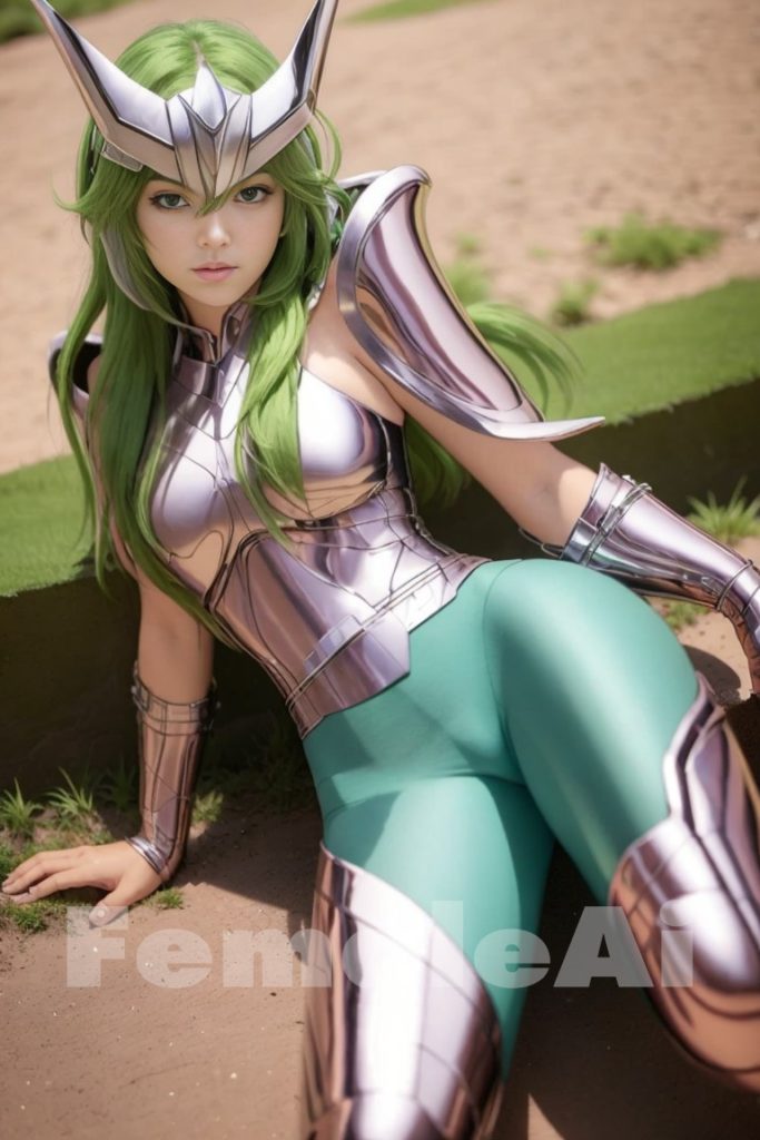 แฟนอาร์ต Andromeda จาก Saint Seiya เวอร์ชั่นสาวสวย 5 แฟนอาร์ต Andromeda จาก Saint Seiya เวอร์ชั่นสาวสวย