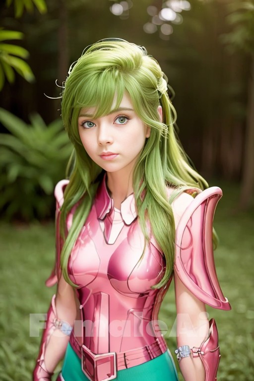 แฟนอาร์ต Andromeda จาก Saint Seiya เวอร์ชั่นสาวสวย 3 แฟนอาร์ต Andromeda จาก Saint Seiya เวอร์ชั่นสาวสวย