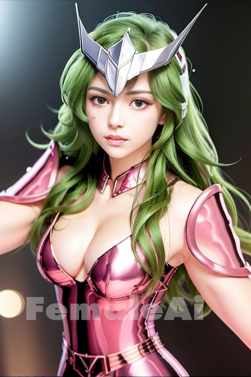 แฟนอาร์ต Andromeda จาก Saint Seiya เวอร์ชั่นสาวสวย 8 แฟนอาร์ต Andromeda จาก Saint Seiya เวอร์ชั่นสาวสวย