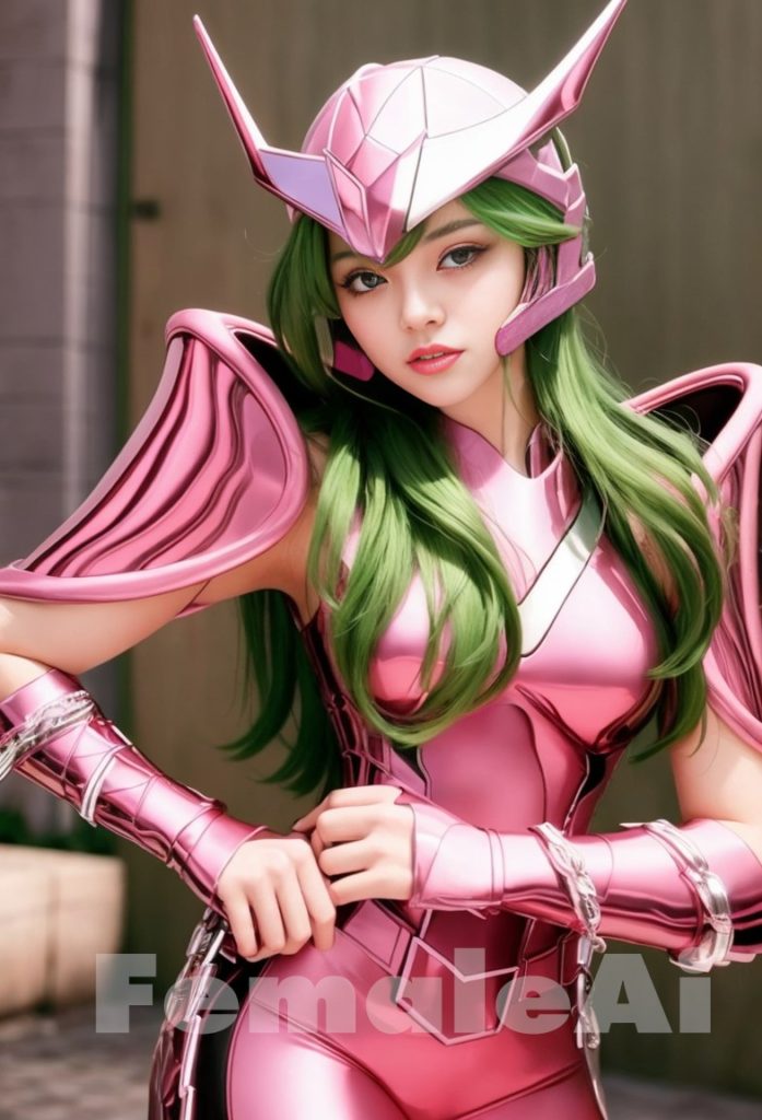 แฟนอาร์ต Andromeda จาก Saint Seiya เวอร์ชั่นสาวสวย 6 แฟนอาร์ต Andromeda จาก Saint Seiya เวอร์ชั่นสาวสวย