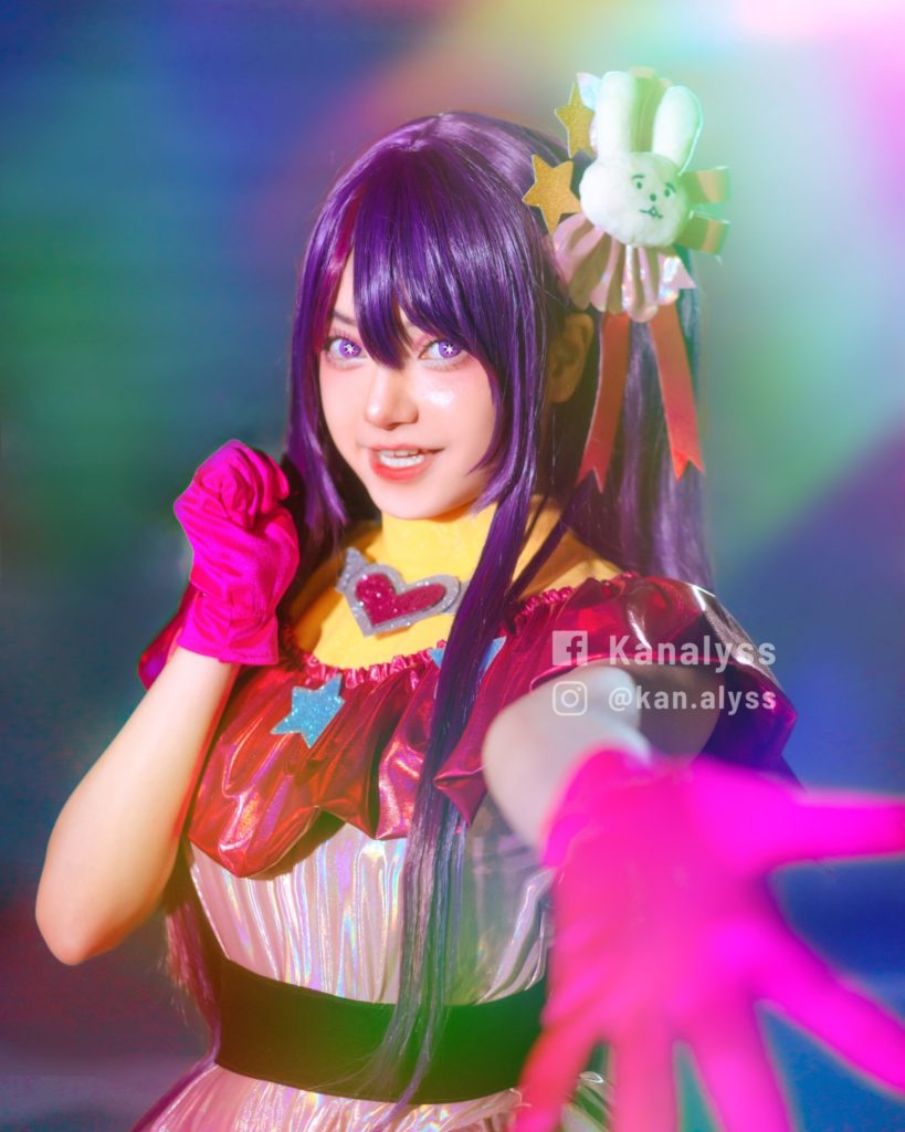 คอสเพลย์ Hoshino Ai จากอนิเมะเกิดใหม่เป็นลูกโอชิ 5 คอสเพลย์ Hoshino Ai จากอนิเมะเกิดใหม่เป็นลูกโอชิ