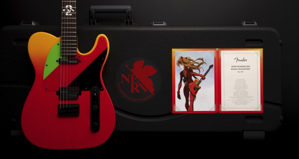 FENDER EVANGELION ASUKA : TELECASTER เอาใจสายเมะ 6 FENDER EVANGELION ASUKA : TELECASTER เอาใจสายเมะ
