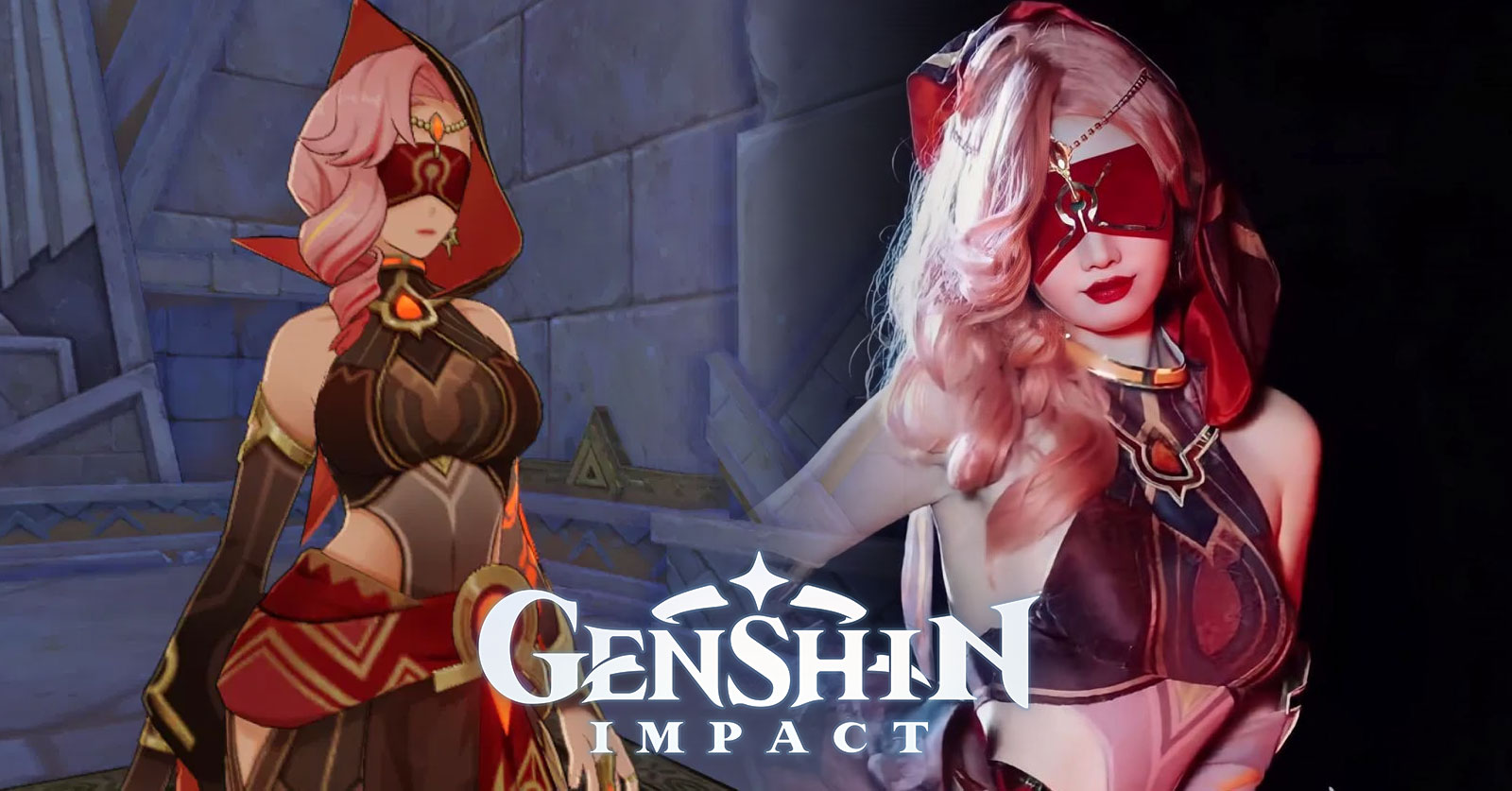 คอสเพลย์ Babel จาก Genshin Impact สุดเซ็กซี่ 1 คอสเพลย์ Babel จาก Genshin Impact สุดเซ็กซี่