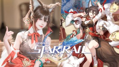 สาวจีนคอสเพลย์ Tingyun จาก Honkai: Star Rail