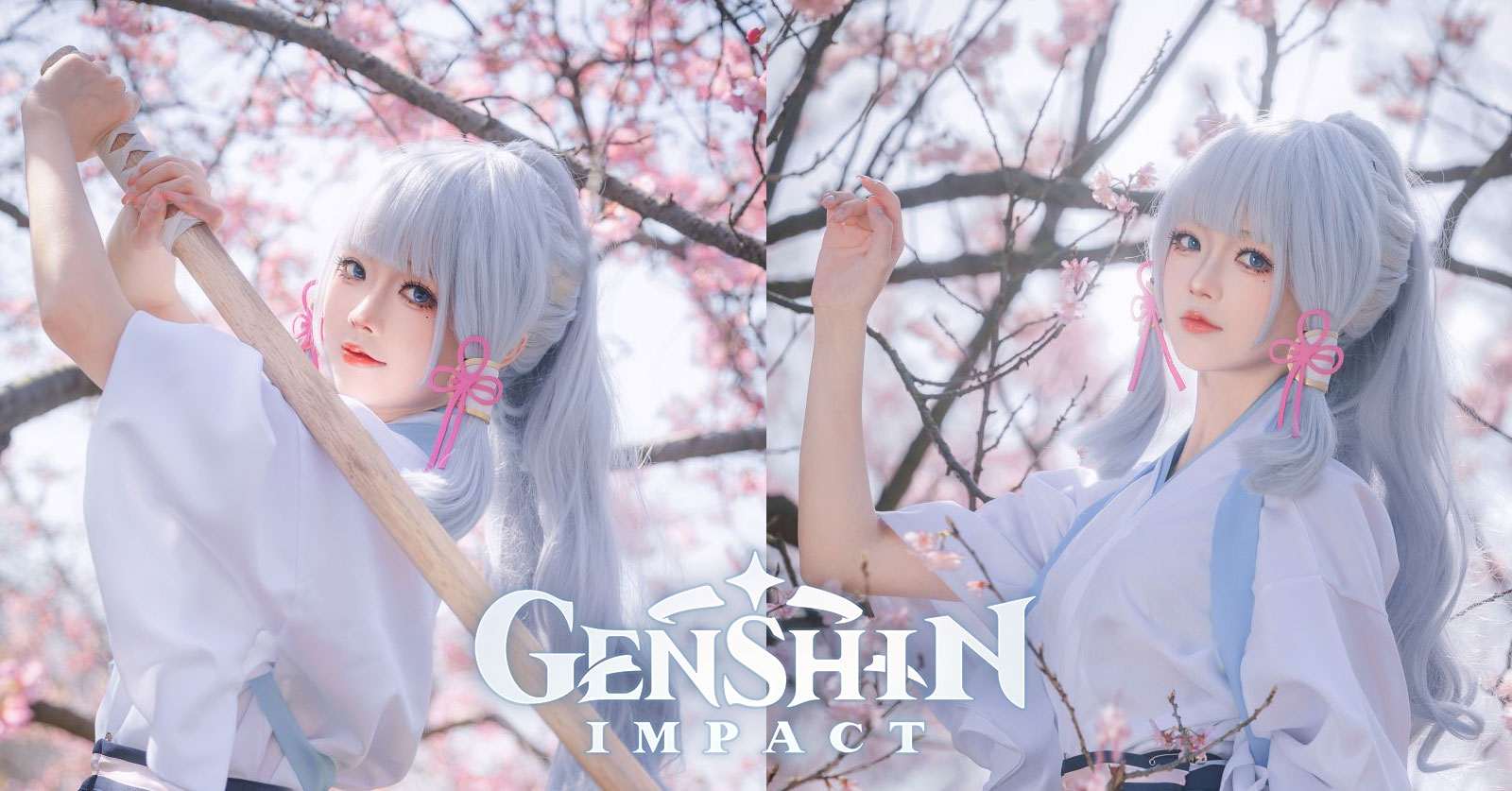 คอสเพลย์ Ayaka จาก Genshin Impact ฝีมือชาวจีน 1 คอสเพลย์ Ayaka จาก Genshin Impact ฝีมือชาวจีน