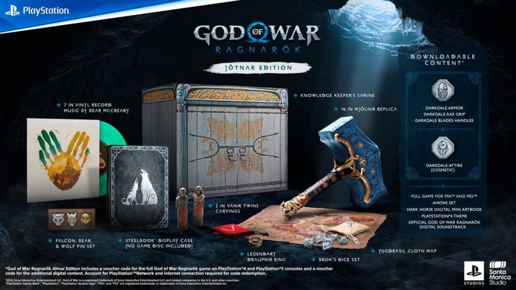 สิทธิ์สั่งจองเกม God of War: Ragnarok รุ่นลิมิเต็ดเริ่มถูกรีเซลแล้ว 3 สิทธิ์สั่งจองเกม God of War: Ragnarok รุ่นลิมิเต็ดเริ่มถูกรีเซลแล้ว