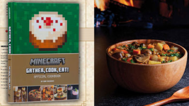 เปิดตัวหนังสือคู่มือการทำอาหารสไตล์เกม Minecraft