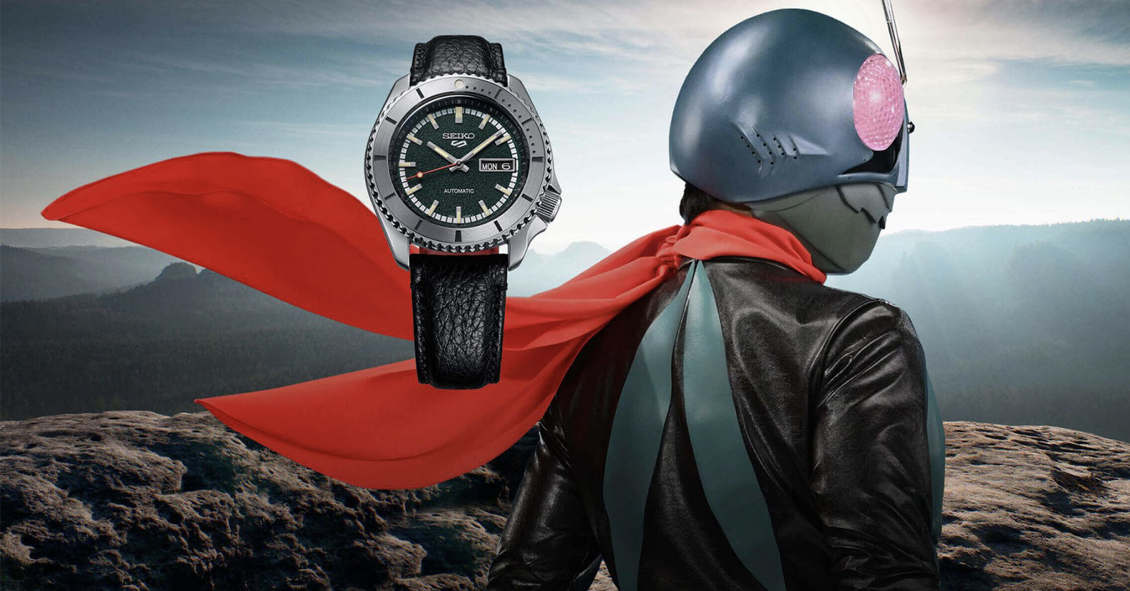 Seiko ฉลองครบ 55 ปี กับนาฬิการุ่นพิเศษ Masked Rider 1 Seiko ฉลองครบ 55 ปี กับนาฬิการุ่นพิเศษ Masked Rider