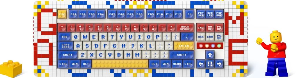 Melgeek Pixel โมดิฟาย​คีย์บอร์ด​สำหรับคนรักการต่อเลโก้