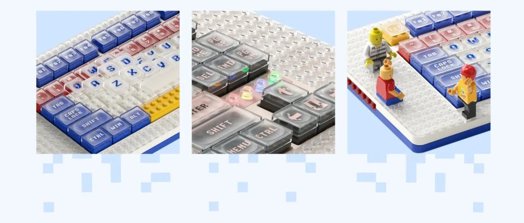 Melgeek Pixel โมดิฟาย​คีย์บอร์ด​สำหรับคนรักการต่อเลโก้