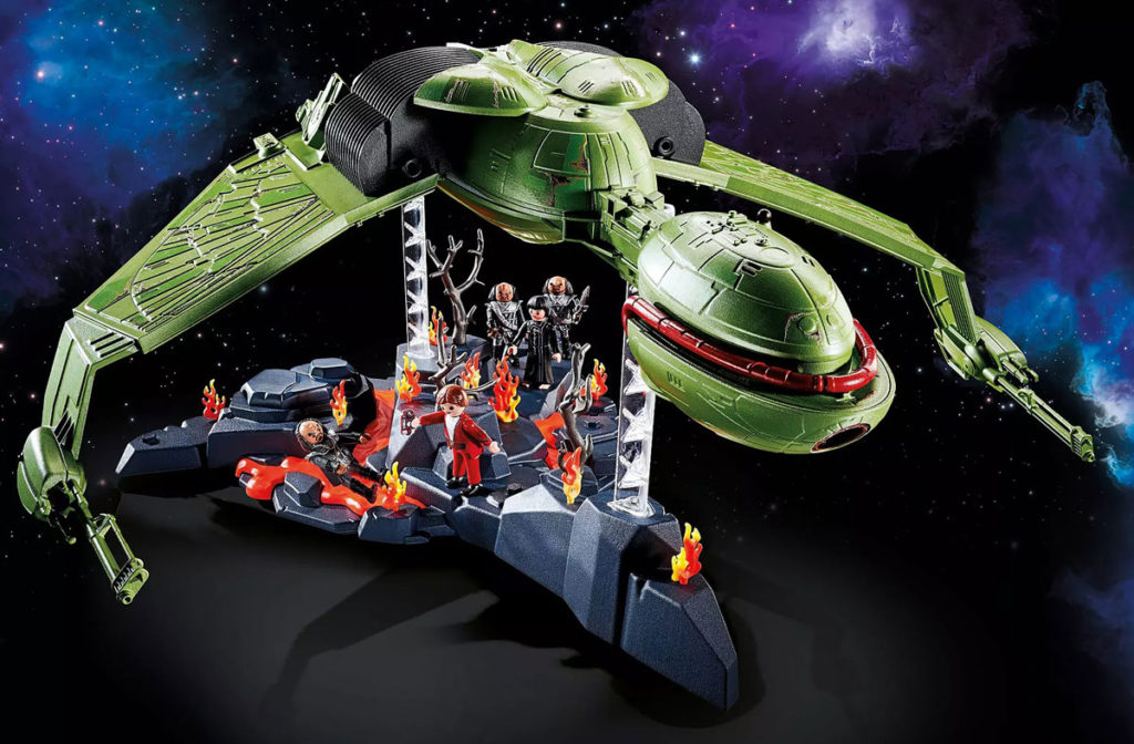 Playmobil พามุ่งหน้าสู่จีเนซีสเพลนเน็ตด้วย STAR TREK III Klingon Bird of Prey Playset 2 Playmobil พามุ่งหน้าสู่จีเนซีสเพลนเน็ตด้วย STAR TREK III Klingon Bird of Prey Playset