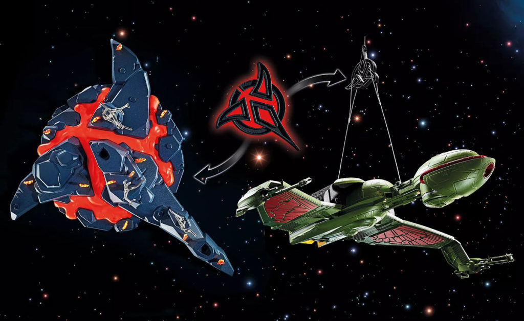 Playmobil พามุ่งหน้าสู่จีเนซีสเพลนเน็ตด้วย STAR TREK III Klingon Bird of Prey Playset 7 Playmobil พามุ่งหน้าสู่จีเนซีสเพลนเน็ตด้วย STAR TREK III Klingon Bird of Prey Playset