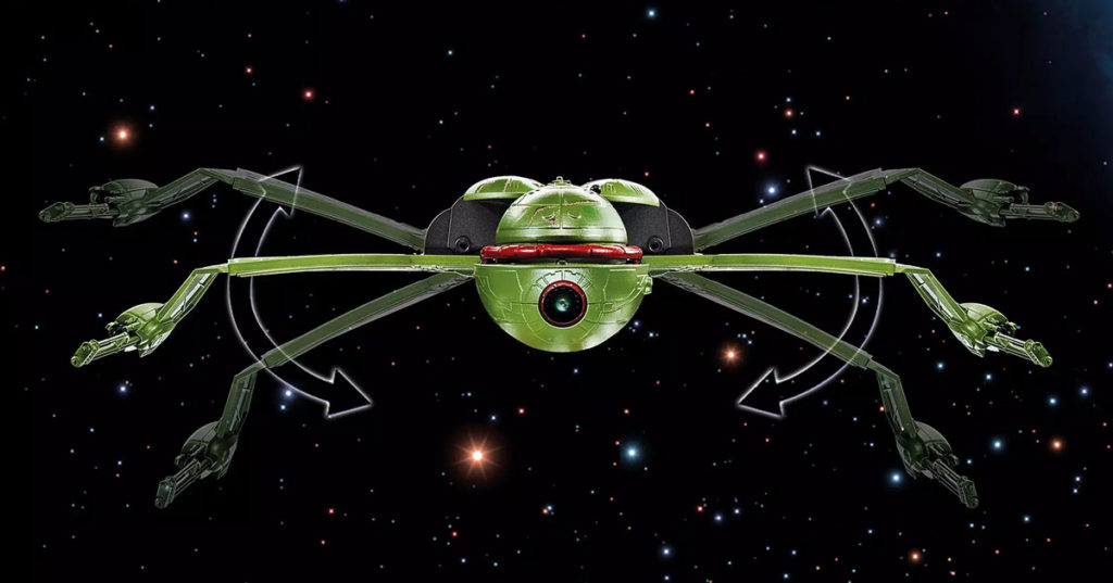 Playmobil พามุ่งหน้าสู่จีเนซีสเพลนเน็ตด้วย STAR TREK III Klingon Bird of Prey Playset 5 Playmobil พามุ่งหน้าสู่จีเนซีสเพลนเน็ตด้วย STAR TREK III Klingon Bird of Prey Playset