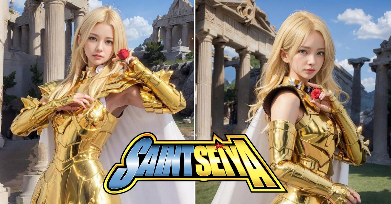AI โชว์ผลงาน Pisces จาก Saint Seiya เวอร์ชั่นสาวสุดน่ารัก