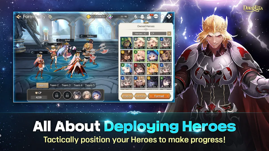 Dear, Ella เกมบล็อกเชนใหม่แนว RPG จาก Com2uS Holdings
