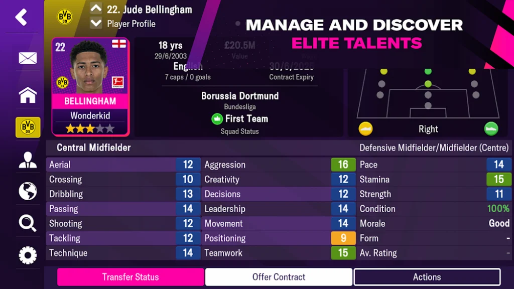 Football Manager 2022 Mobile เปิดวางจำหน่ายเต็มรูปแบบแล้วบนสโตร์ไทย 5 Football Manager 2022 Mobile เปิดวางจำหน่ายเต็มรูปแบบแล้วบนสโตร์ไทย