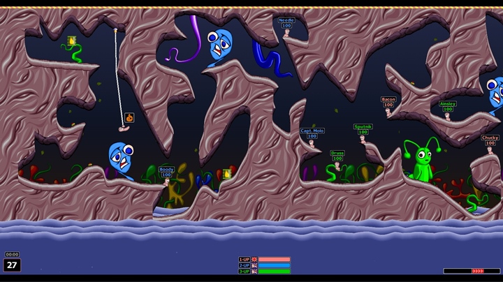 [เปิดกรุเกมเก่า] Worm Armageddon สงครามหนอนสุ่มปั่นทลายโลก