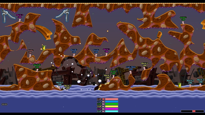 [เปิดกรุเกมเก่า] Worm Armageddon สงครามหนอนสุ่มปั่นทลายโลก