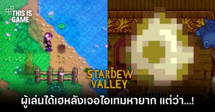 ผู้เล่น Stardew Valley ได้เฮหลังเจอไอเทมหายาก