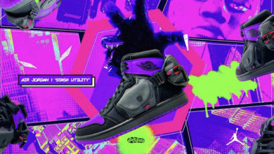 Air Jordan 1 Utility Stash รุ่นพิเศษจาก Spider-Man™: Across the Spider-Verse