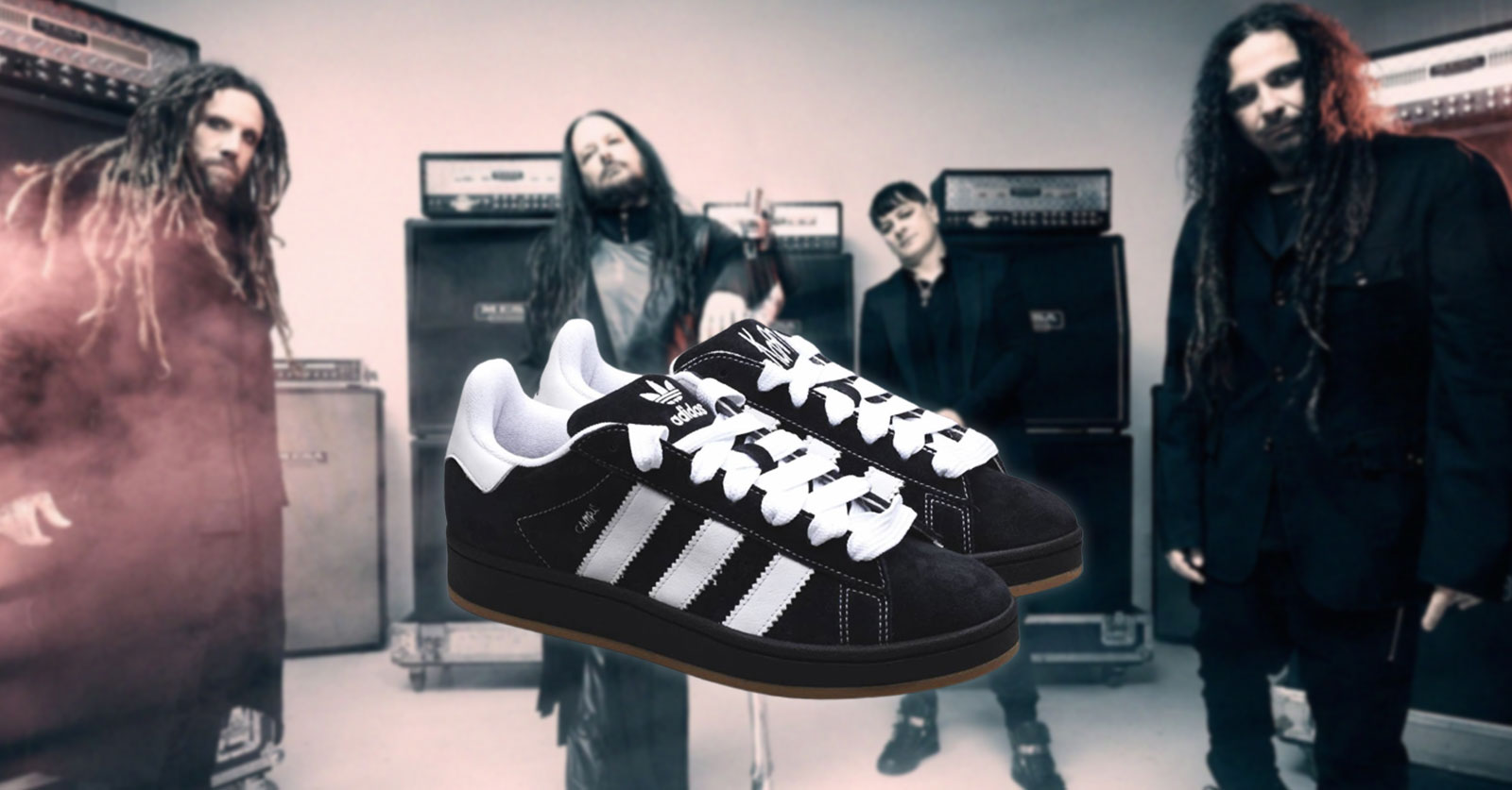 ADIDAS ส่งรองเท้าเอาใจชาว Nu Metal KORN X ADIDAS 1 ADIDAS ส่งรองเท้าเอาใจชาว Nu Metal KORN X ADIDAS