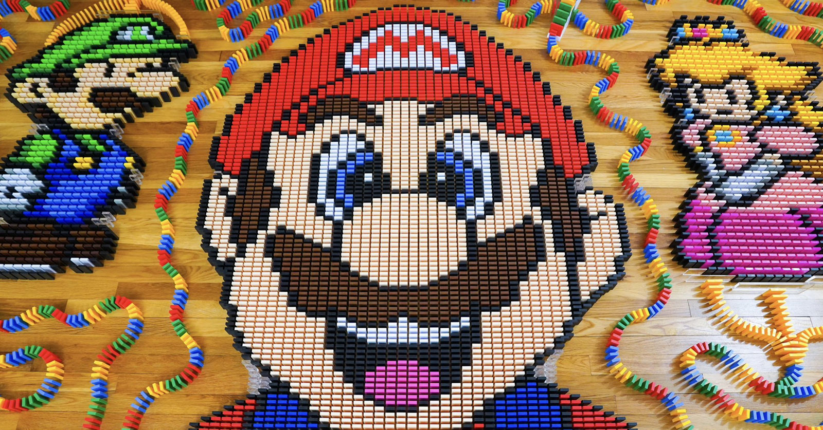 สุดยอดงานโดมิโน่จาก The Super Mario Bros. Movie 1 สุดยอดงานโดมิโน่จาก The Super Mario Bros. Movie