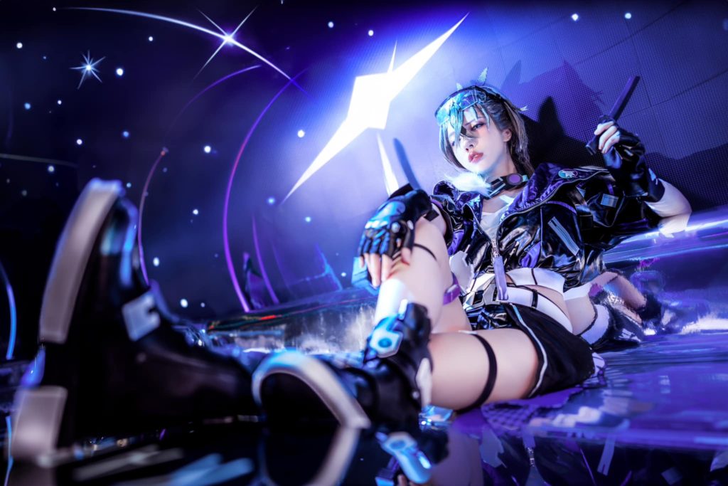 คอสเพลย์ Silver Wolf จาก Honkai: Star Rail สุดอลังการ 3 คอสเพลย์ Silver Wolf จาก Honkai: Star Rail สุดอลังการ