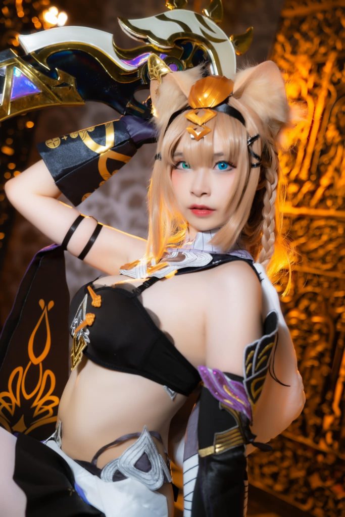 ผลงานคอสเพลย์ Pardofelis จาก Honkai Impact 3rd 3 ผลงานคอสเพลย์ Pardofelis จาก Honkai Impact 3rd