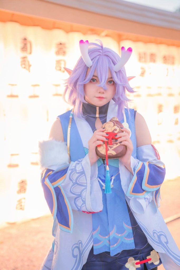 น่ารักละมุนใจคอสเพลย์ Bailu จาก Honkai: Star Rail 3 น่ารักละมุนใจคอสเพลย์ Bailu จาก Honkai: Star Rail