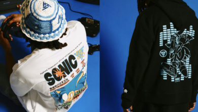 คอลเลคชั่นเสื้อความเร็วสูง Sonic the Hedgehog