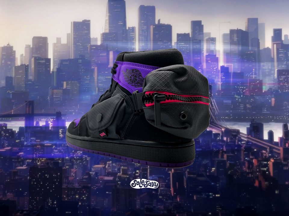 Air Jordan 1 Utility Stash รุ่นพิเศษจาก Spider-Man™: Across the Spider-Verse 7 Air Jordan 1 Utility Stash รุ่นพิเศษจาก Spider-Man™: Across the Spider-Verse