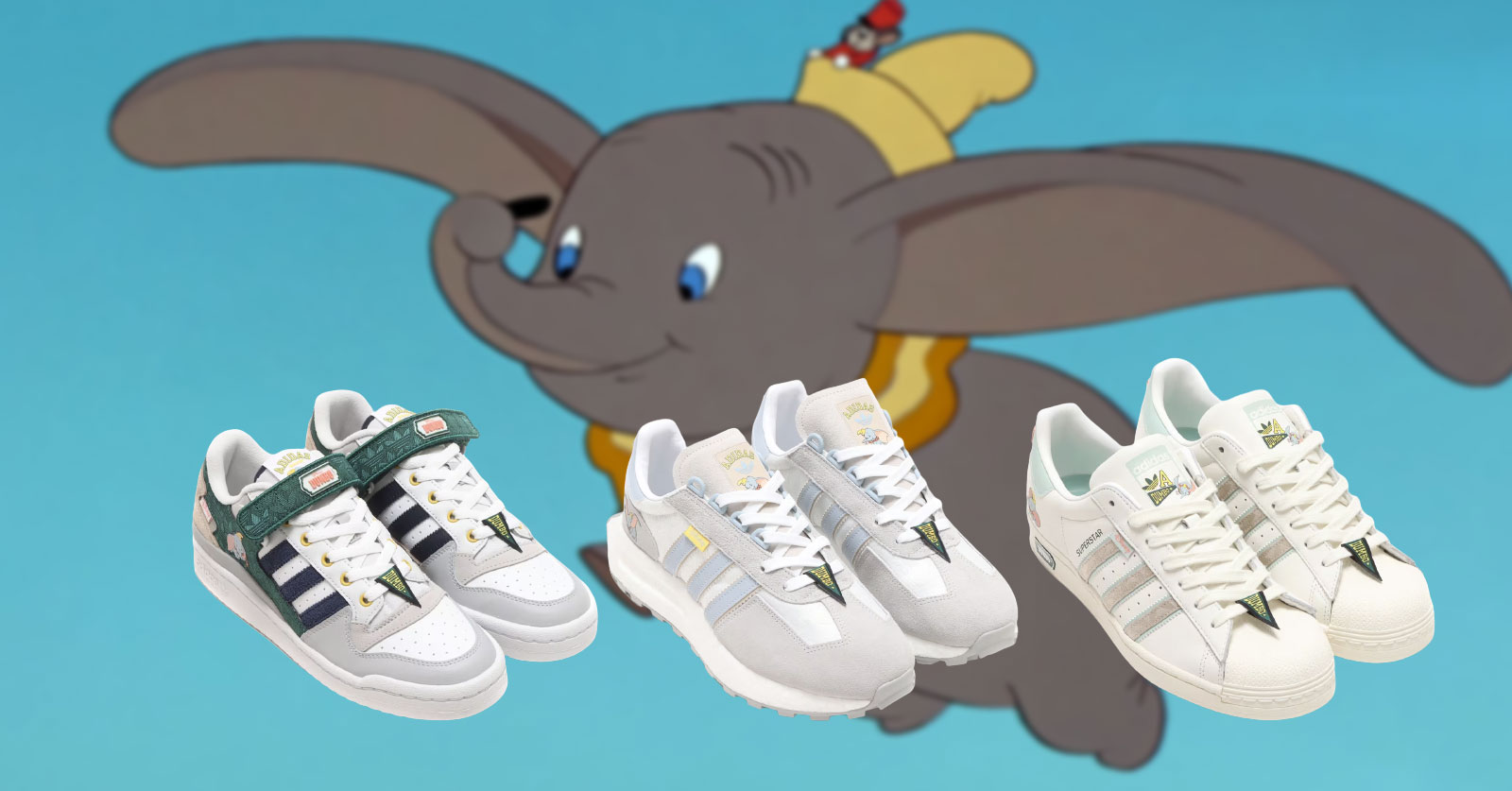รองเท้าคอลเลคชั่นสุดน่ารัก Adidas ซีรีย์ DUMBO 1 รองเท้าคอลเลคชั่นสุดน่ารัก Adidas ซีรีย์ DUMBO