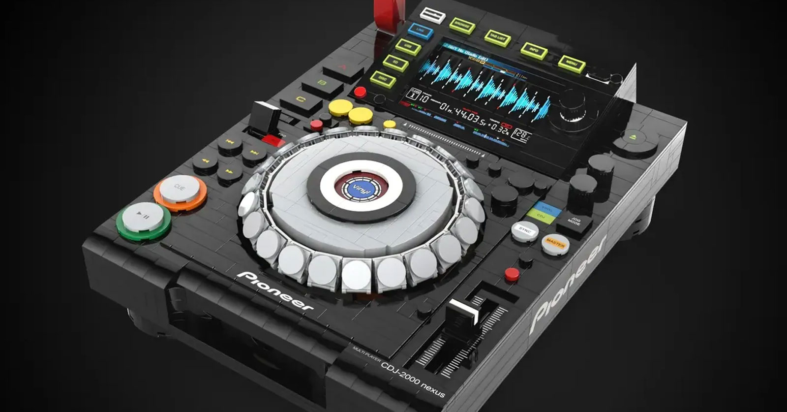 สุดเจ๋งผลงานออกแบบ DJ Controller จาก LEGO IDEA