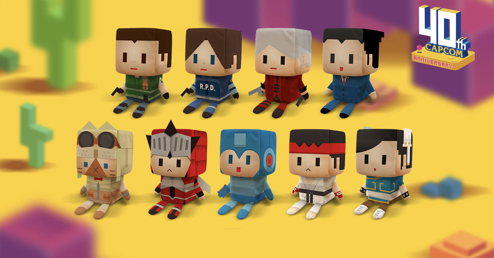 น่ารักน่าสะสม Capcom x Voxel