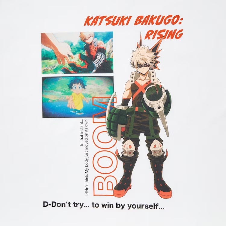 เสื้อคอลเลคชั่นใหม่ MY HERO ACADEMIA จาก UNIQLO