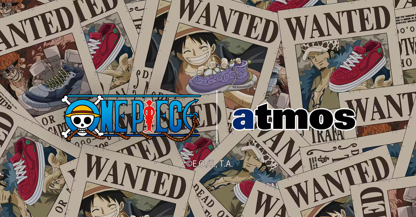 เตรียมออกเดินทางได้กับเสื้อ atmos x 'One Piece' Collection