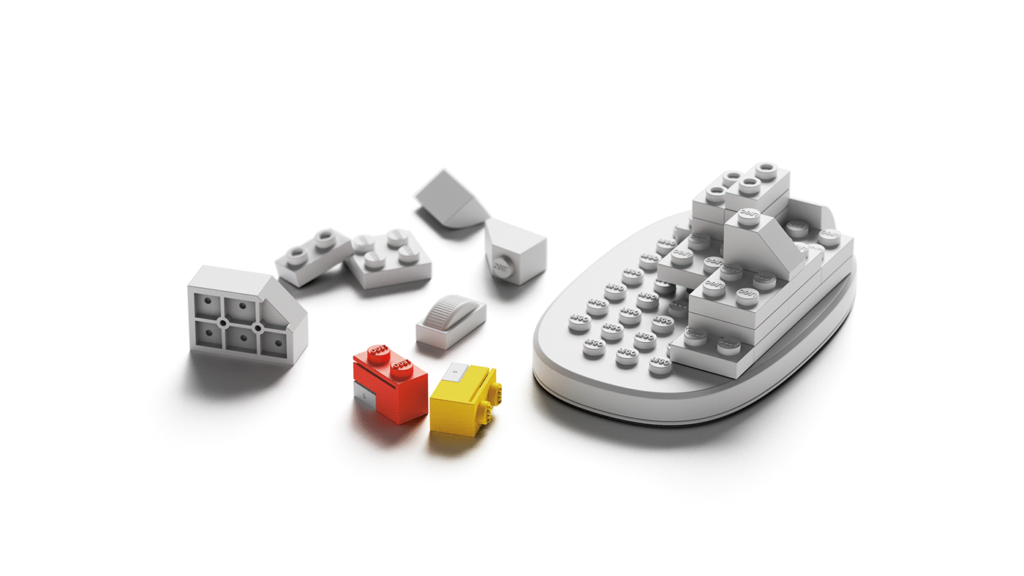 ออกแบบ mouse ได้ตามใจกับ LEGO Click brick