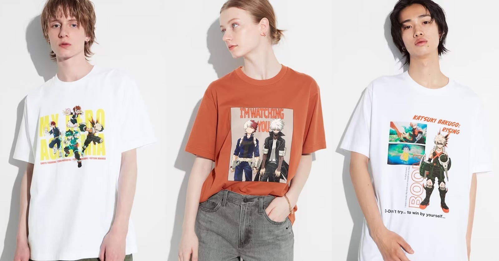 เสื้อคอลเลคชั่นใหม่ MY HERO ACADEMIA จาก UNIQLO
