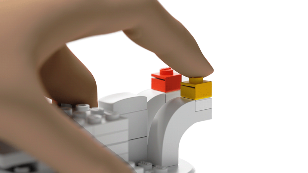 ออกแบบ mouse ได้ตามใจกับ LEGO Click brick