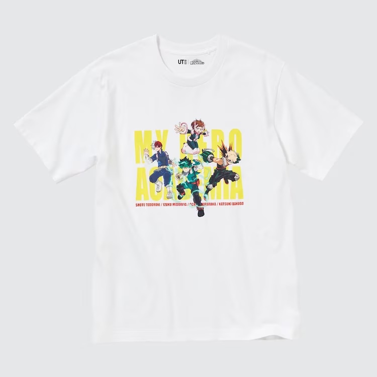 เสื้อคอลเลคชั่นใหม่ MY HERO ACADEMIA จาก UNIQLO