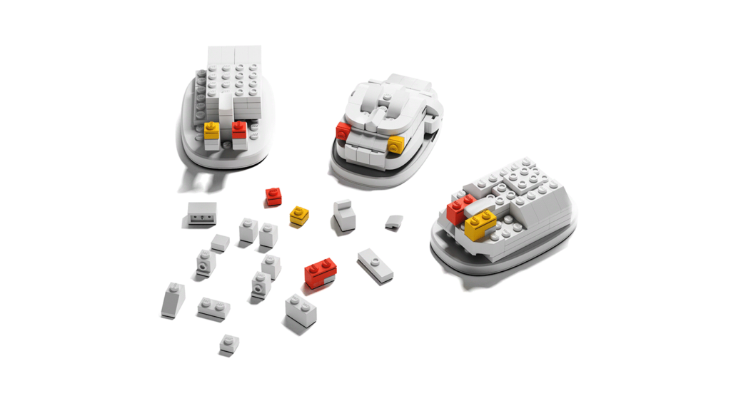 ออกแบบ mouse ได้ตามใจกับ LEGO Click brick