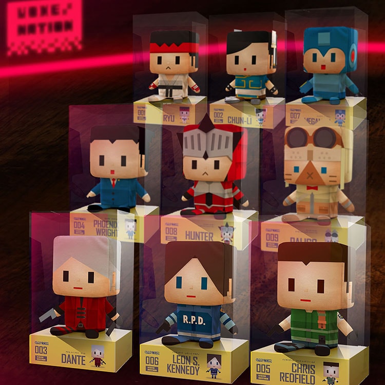 น่ารักน่าสะสม Capcom x Voxel